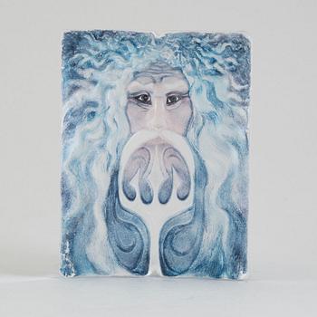 A Glass relief by Mats Jonasson, Målerås.