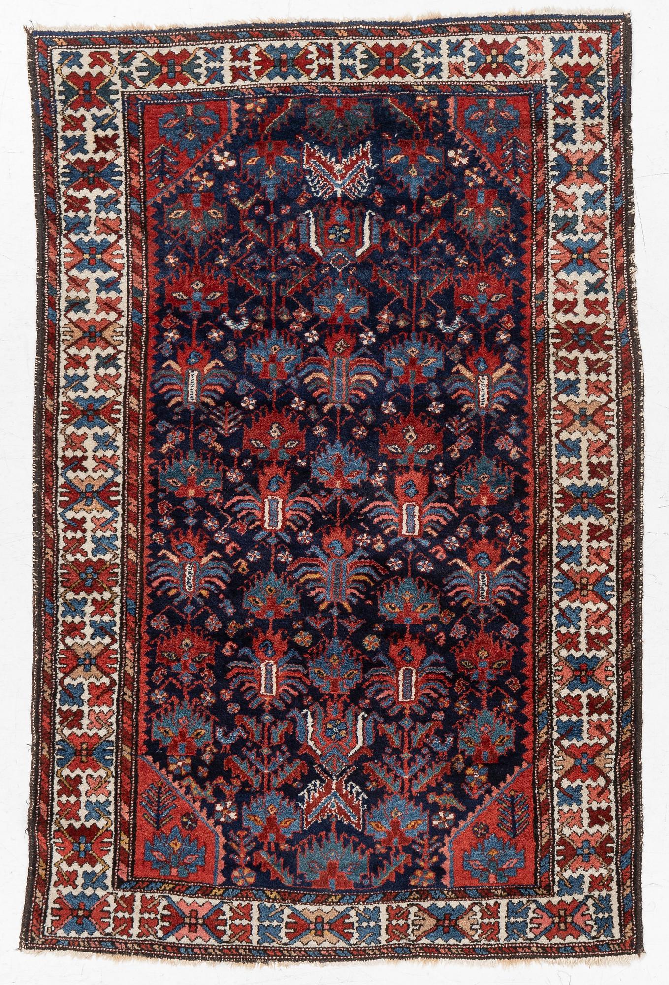 Matta, Meshed, ca 192 x 128 cm.