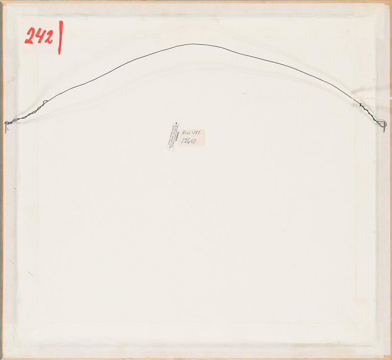 Louis Sparre, etching, signed in pencil and marked 'före upplaga 4/10, 1937'.
