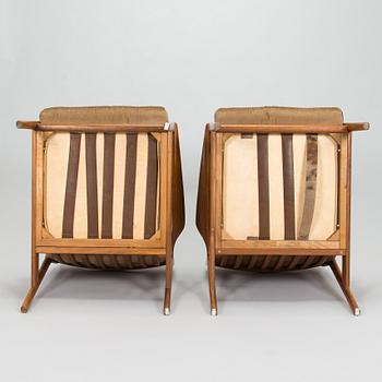Folke Ohlsson, a pair of armchairs 'USA 75' Dux.