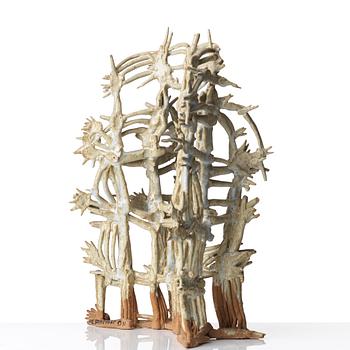 Hertha Hillfon, skulptur, egen ateljé, ca 1960.