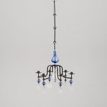 LJUSKRONA, Erik Höglund, Kosta smide och glas, 1900-talets senare del.