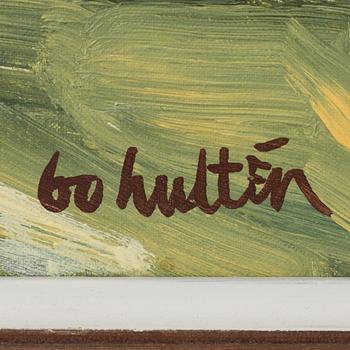 BO HULTÉN, olja på duk, signerad.