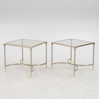 A pair of end tables, NK-inredning, Sweden, 1970's/80's.