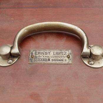 MIKROSKÅP, Ernst Leitz, Wetzlar, Tyskland, 1900-talets första hälft.