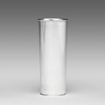 159. Sigurd Persson, a sterling silver vase, Stockholm, 1963, executed by Johann Wist.