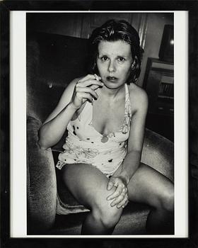 Anders Petersen, fotografi signerad och daterad 2007 a tergo.