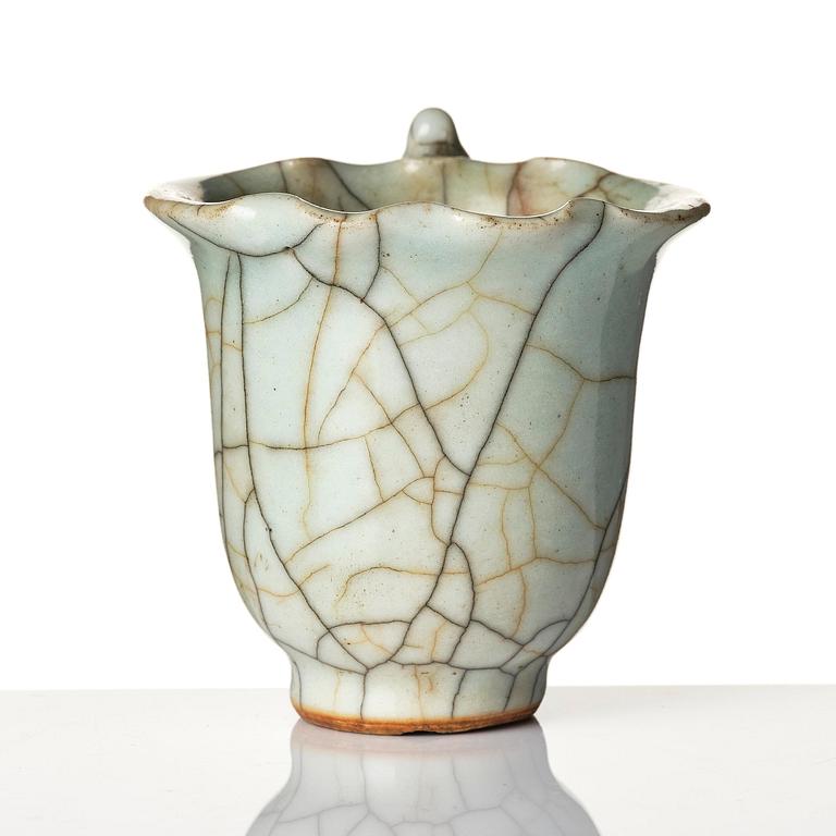 Kopp, porslin. Qingdynasty, 1700-/1800-tal.