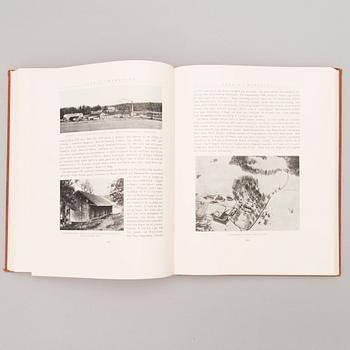 A three-volume book set about mansions in Finland "Herrgårdar i Finland", Helsinki 1928-29.