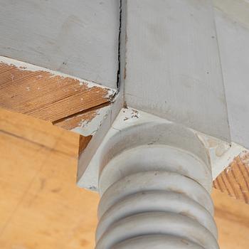 Matbord, 2 delar, 1800-tal.