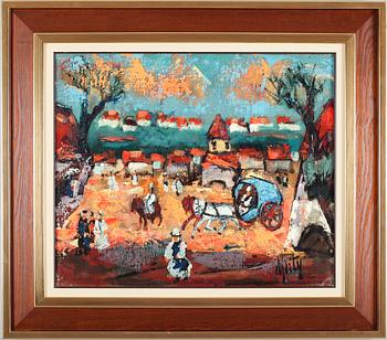 HENRY D'ANTY, olja på duk, signerad.