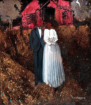 97. Fritz Jakobsson, BRIDE AND GROOM.