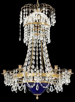 LJUSKRONA, sengustaviansk stil. 1800/1900-tal. H ca 86.