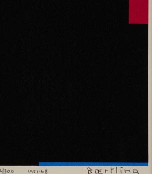 Olle Bærtling, "Colonnes dans le noir".