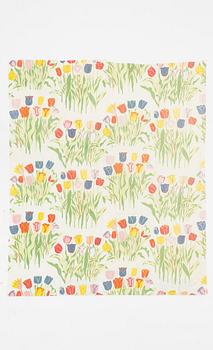 Curtains, 4 pieces, "Tulip", Josef Frank, Svenskt Tenn Company.