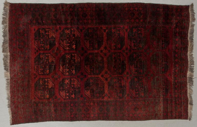 MATTA, old/semiantik, Afghan. Ca 252 x 165 cm.