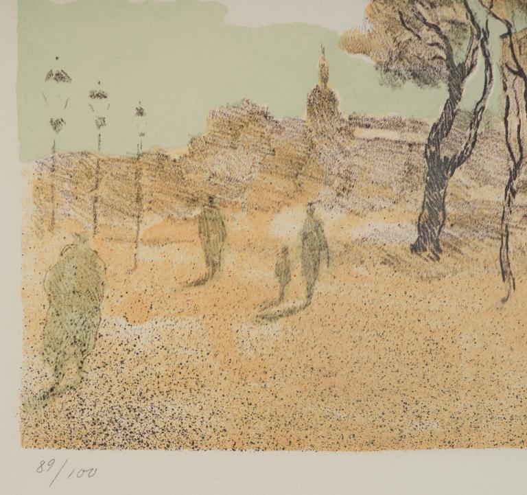 Lotte Laserstein, "Kungsträgården".