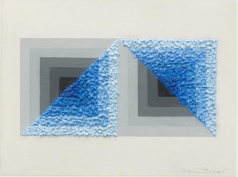 Siri Berg, "Study #4" for "Kabala" series.