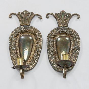 Paavo Tynell, a pair of 1930's wall sconces 'MD 10' for Taito Finland.