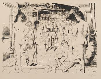 PAUL DELVAUX, LES MIROIRS.