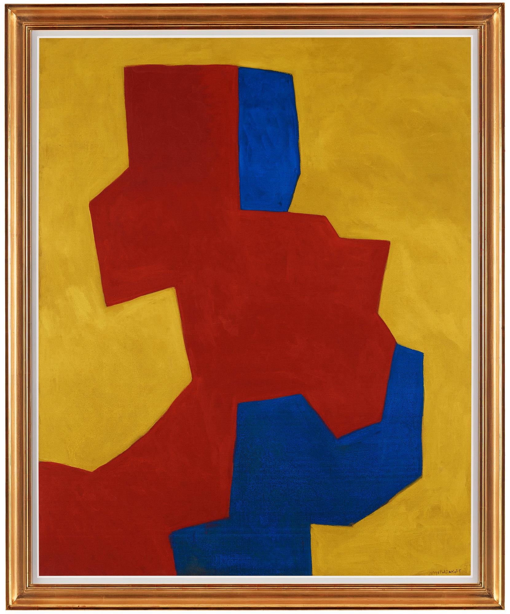 S・Poliakoff、Composition abstraite、希少画集画 SERGE POLIAKOFF (1900-1969), Composition abstraite | Christie's