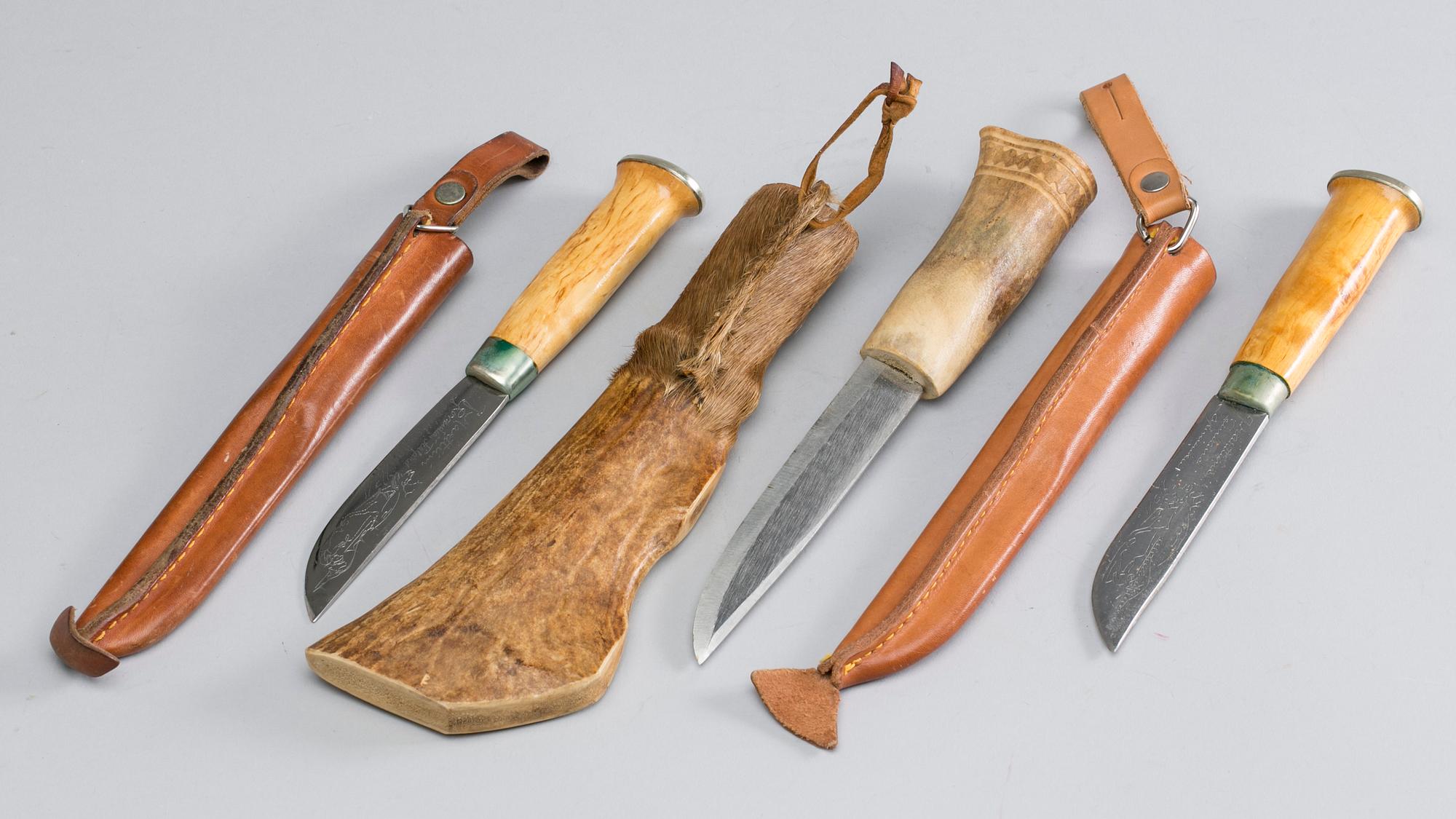 KNIVAR, 2+1 st, J Marttini, Rovaniemi, Finland.