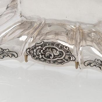 Praktskål, silver, Wien, Österrike-Ungern 1840.