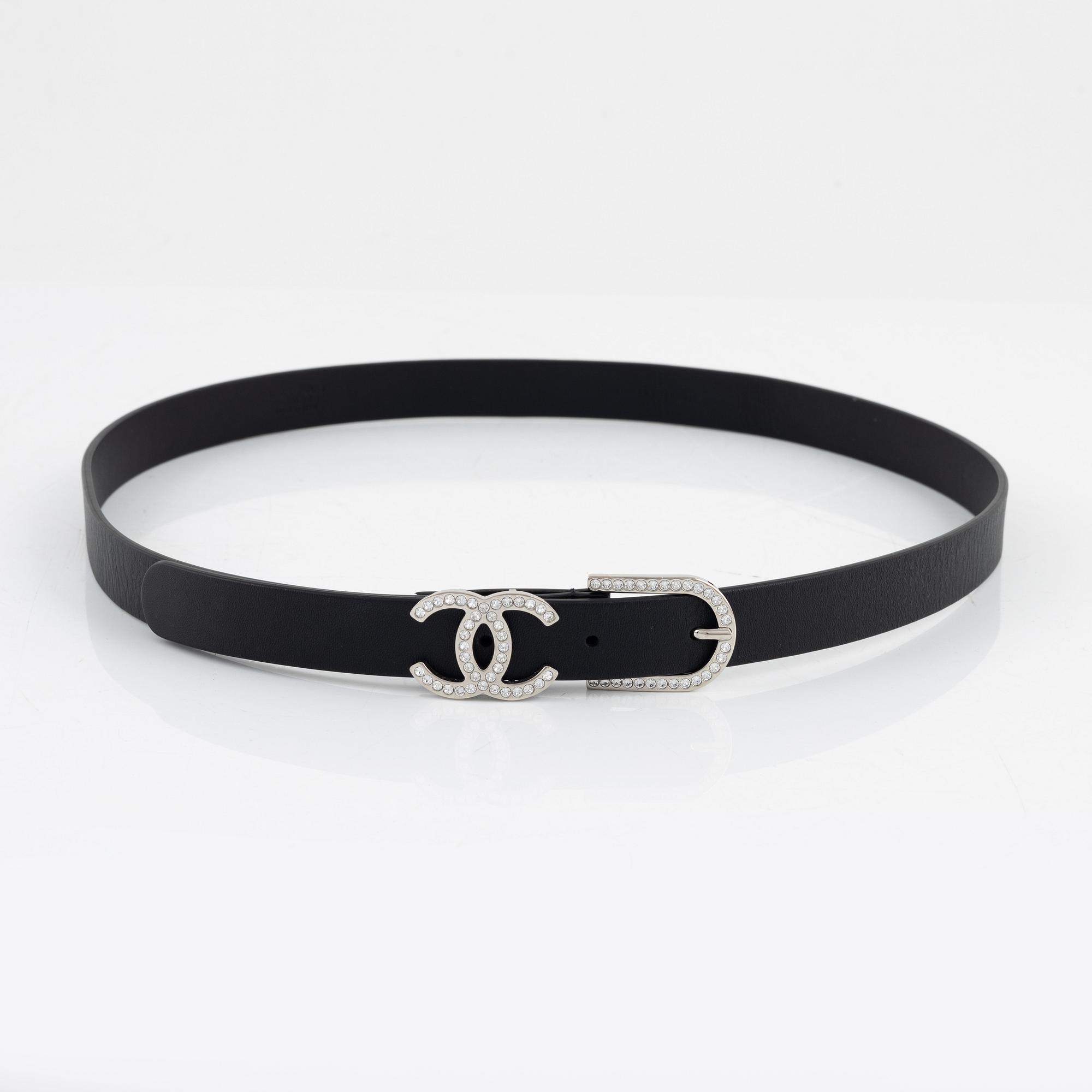 Chanel, skärp, storlek 85.