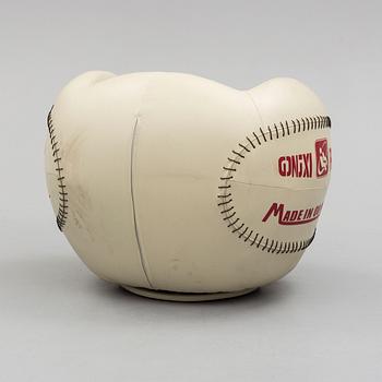 a baseball chair from the 20th century.