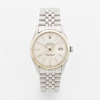 Rolex, Datejust, wristwatch, 36 mm.