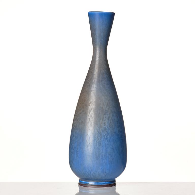 Berndt Friberg, a stoneware vase, Gustavsberg studio, Sweden 1961.