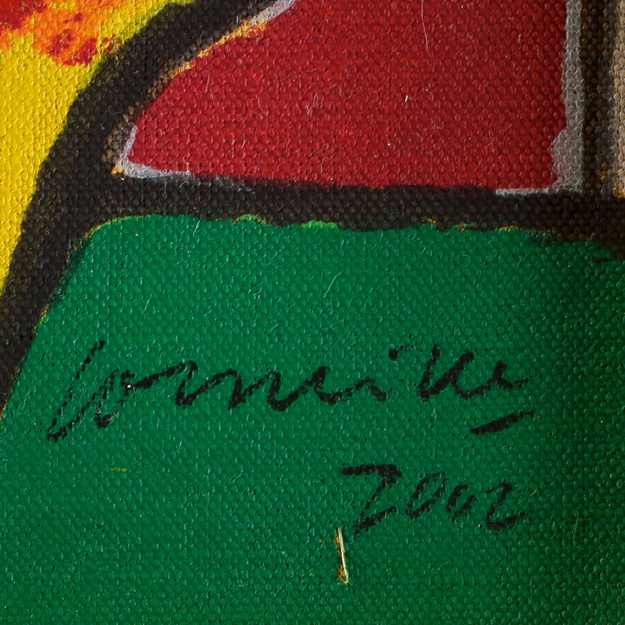 BEVERLOO CORNEILLE, serigrafi på duk, signerad och daterad 2002, numr 68/75.