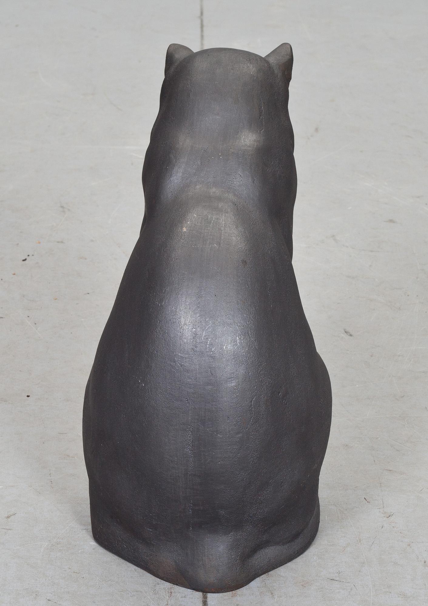 SKULPTUR, gjutjärn, "Jönssons katt", Anders Jönsson, Svenskt Tenn. 1900-tal.