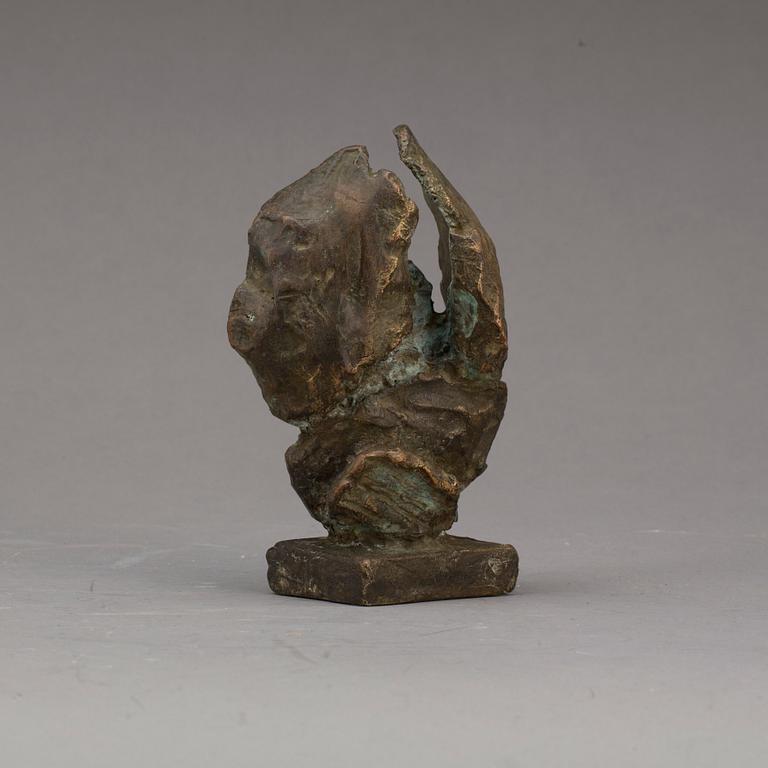 FOLKE TRUEDSSON, osignerad, brons, "Blomkalk" Nr 2.