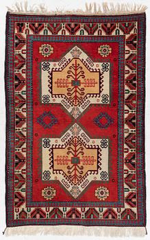 Carpet, Kazak. approx. 190 x 125 cm.