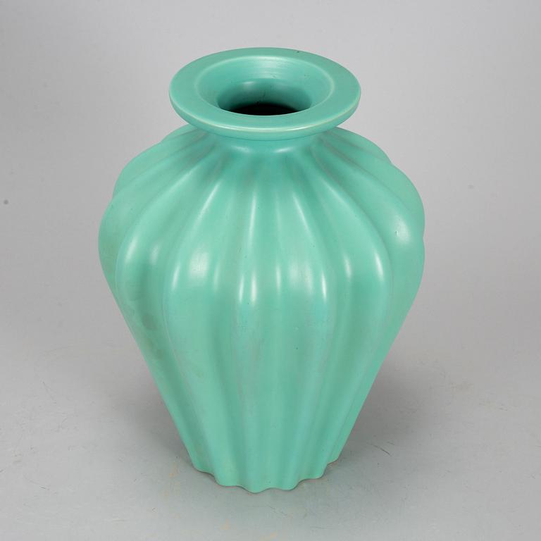 A 1930/40's faiance vase by Ewald Dahlskog, Bo Fajans.