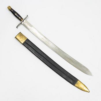 Hugggare, m/1810, s.k. "Gotlandshuggare", med balja.