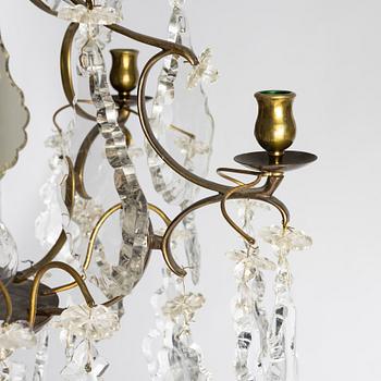 Chandelier, Rococo style, first half of the 20th century.