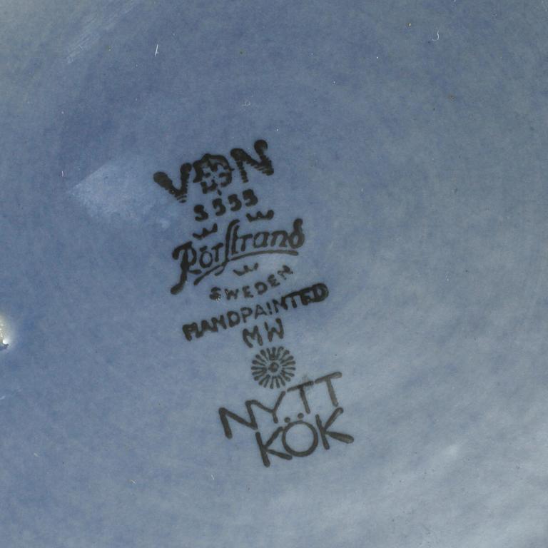 PARTI PORSLIN, 11 delar, mestadels Marianne Westman, Rörstrand, 1950/60-tal.