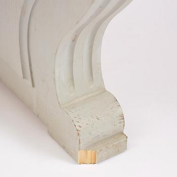 A Gustavian-style bench, 20th century.