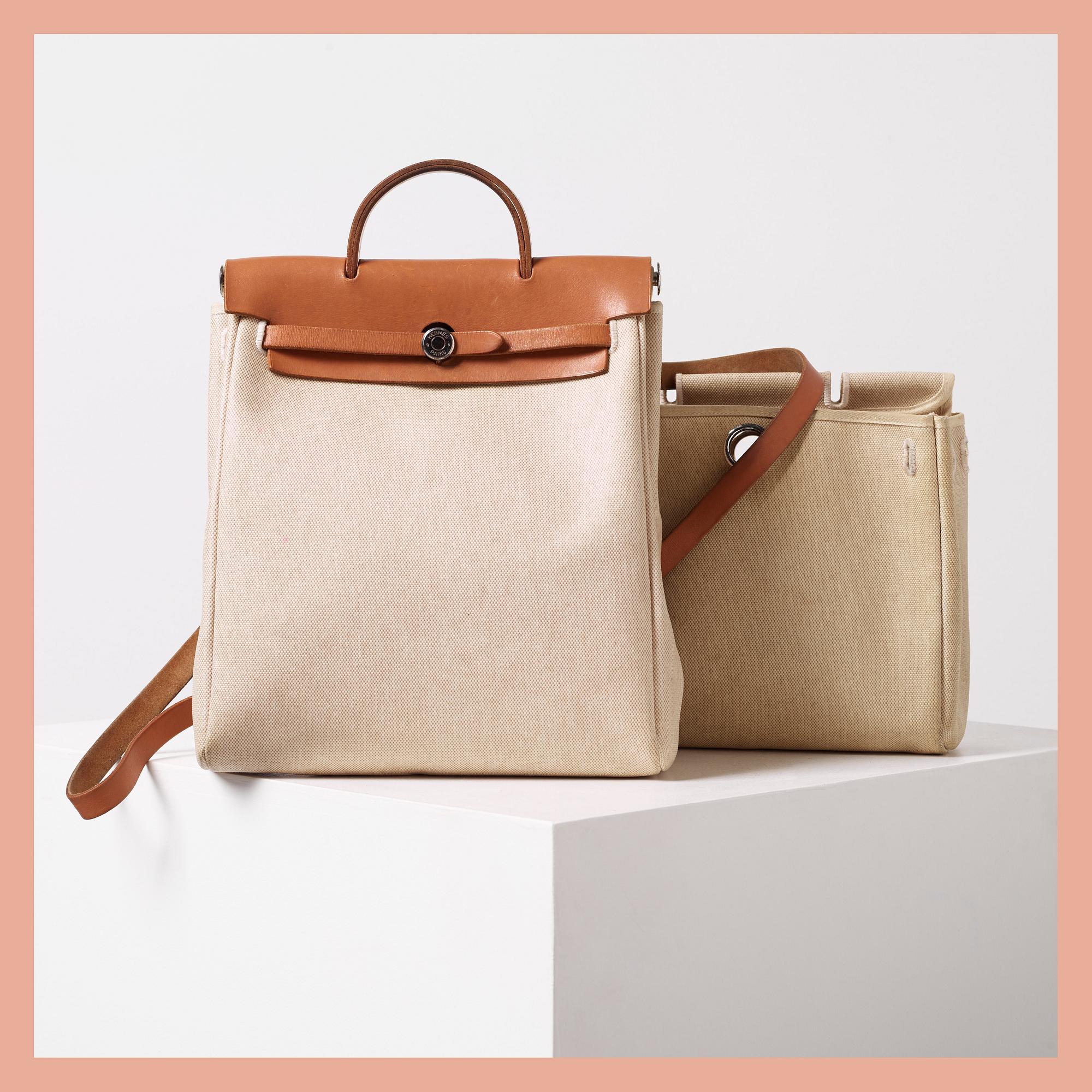 VÄSKA/RYGGSÄCK, "Herbag", Hermes.