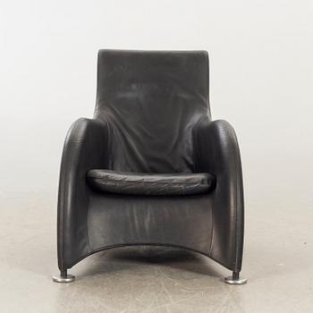 GERARD VAN DEN BERG, a Loge armchair late 1900's.