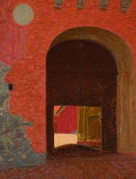 Pelle Swedlund, "Porten, Gripsholm" ("The Gate, Gripsholm").