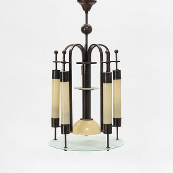 A ceiling light, 1930's.