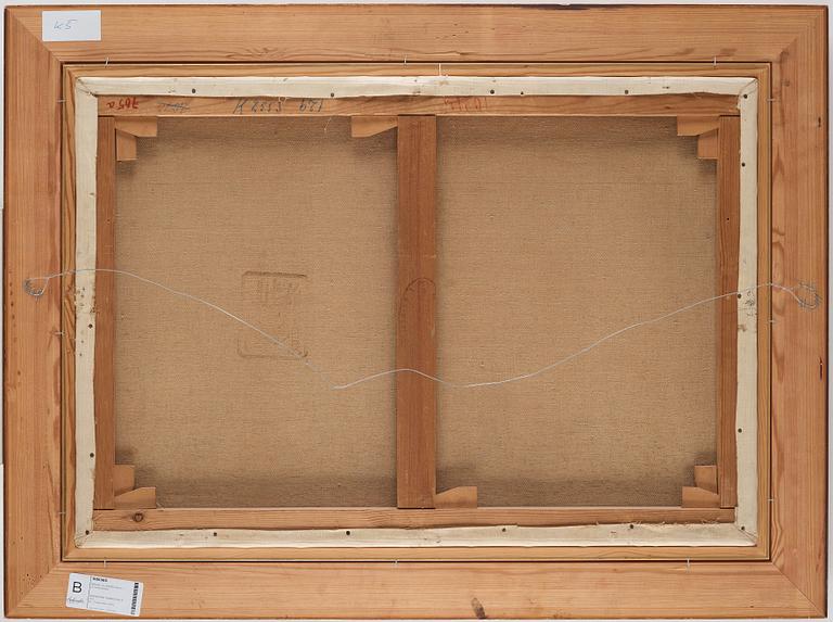 Bruno Liljefors, Winterlandscape with hare.