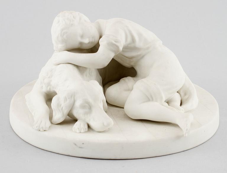 FIGURIN, parian, Gustafsberg, 1920.