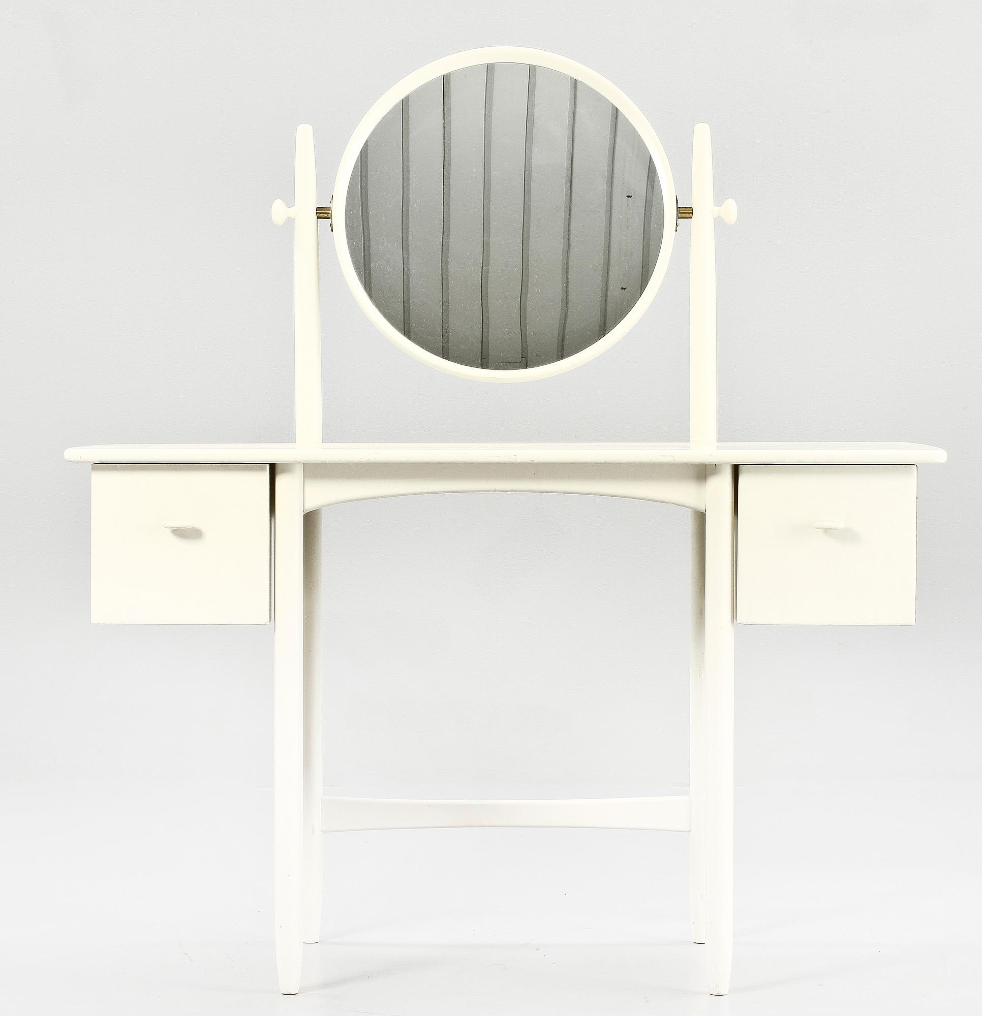 TOALETTBORD, "3-179", ur "Skandinett"-serien, Sven Engström och Gunnar Myrstrand, Bodafors, 1964, etikettmärkt.