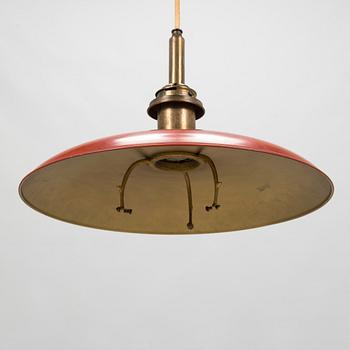 Poul Henningsen, a 'PH-4/4' 'Pulley pendant' light for Louis Poulsen, manufactured 1926-1928.