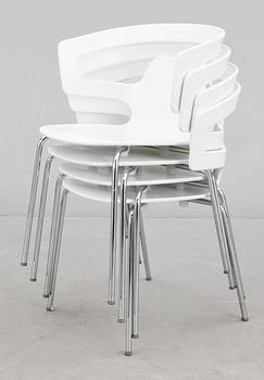 KARMSTOLAR, 4 st, "Segesta", Alfredo Häberli, Alias Design, formgiven 2002.