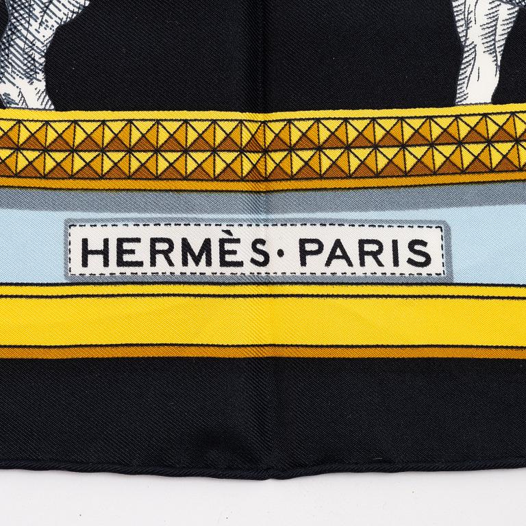 Hermès, a 'Grand Apparat' scarf.